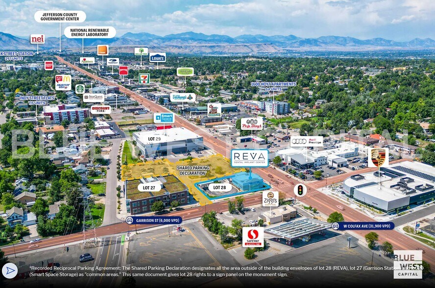 More Photos Of 9210 W Colfax Ave, Denver Freestanding For Sale