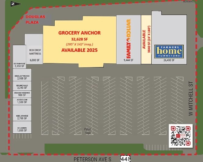 More Photos Of 805 Peterson Ave S, Douglas Unknown For Lease