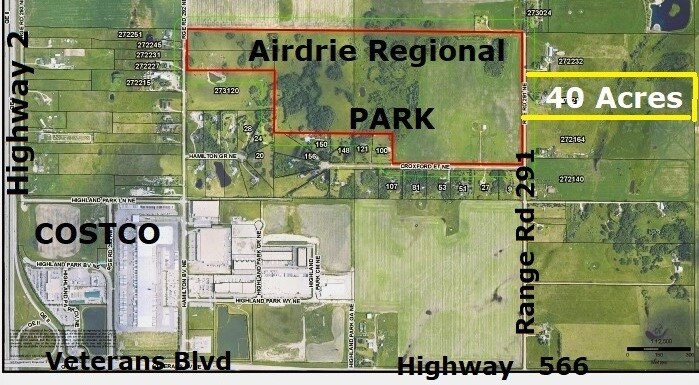 Primary Photo Of 272210 Rge Rd 291 NE, Airdrie Land For Sale
