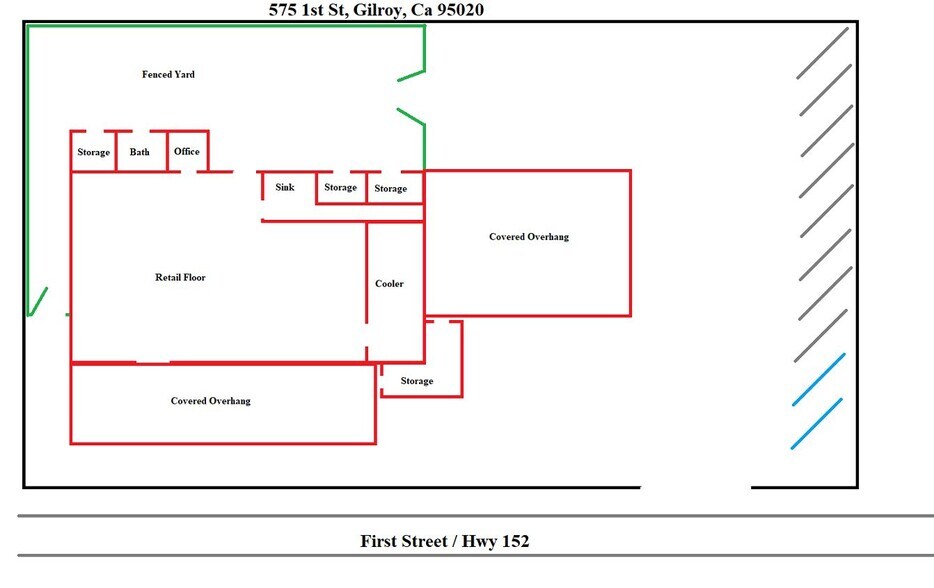More Photos Of 575 1st St, Gilroy Restaurant For Sale