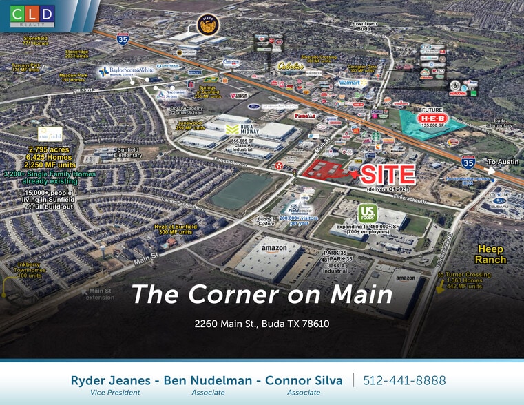 More Photos Of The Corner on Main, Buda Restaurant For Lease
