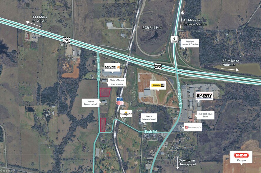 More Photos Of 0 Blasingame Rd., Hempstead Land For Sale