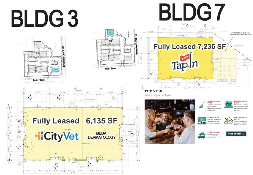 More Photos Of The Corner on Main, Buda Restaurant For Lease