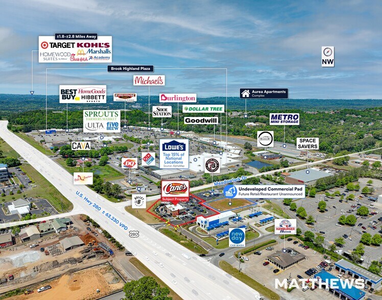 More Photos Of 5301 US 280, Birmingham Restaurant For Sale