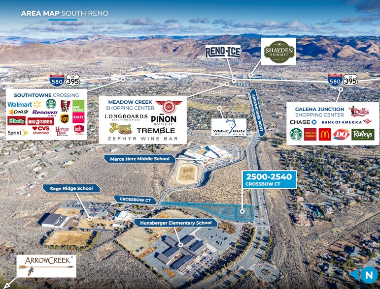 More Photos Of 2500 Crossbow Ct, Reno Land For Sale