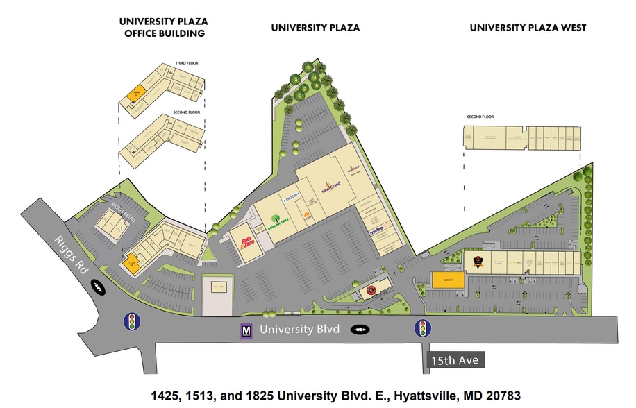 More Photos Of 1501-1535 University Blvd, Hyattsville Storefront For Lease