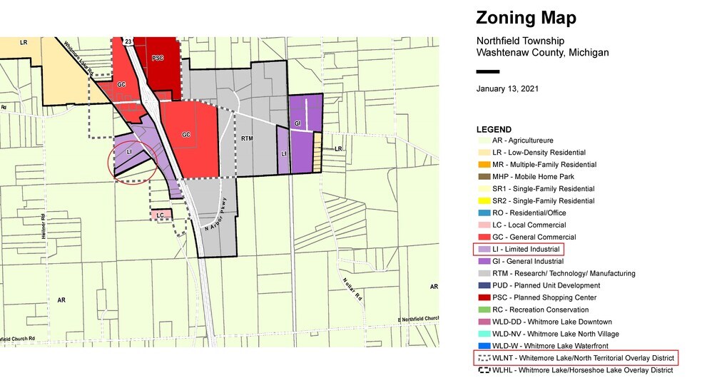 More Photos Of 0 Whitmore Lake Rd, Whitmore Lake Land For Sale