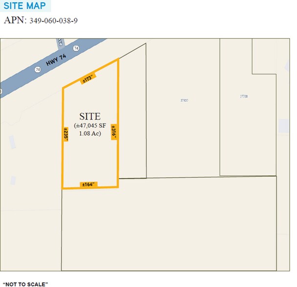 More Photos Of NWC Hwy 74 & Hammack Ave, Perris Land For Lease