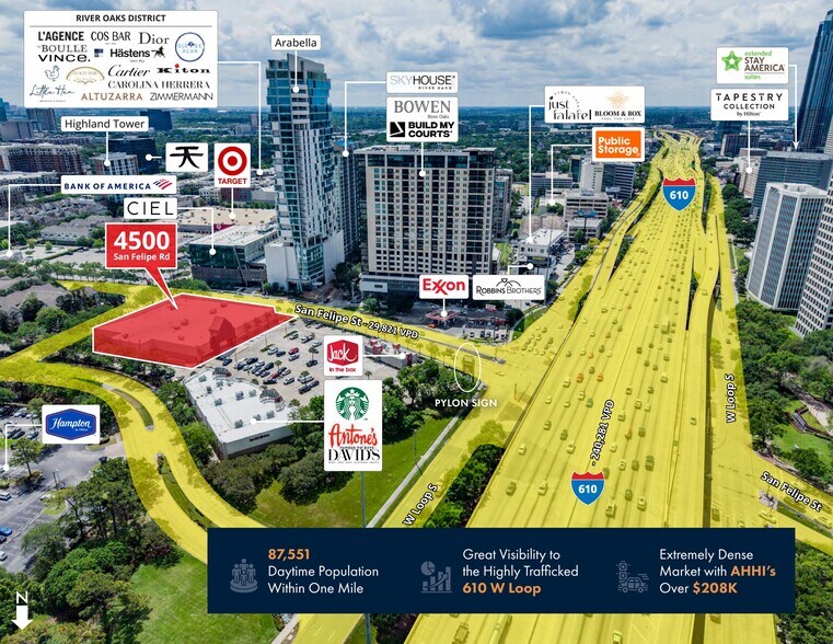 More Photos Of 4500 San Felipe Rd, Houston Freestanding For Lease
