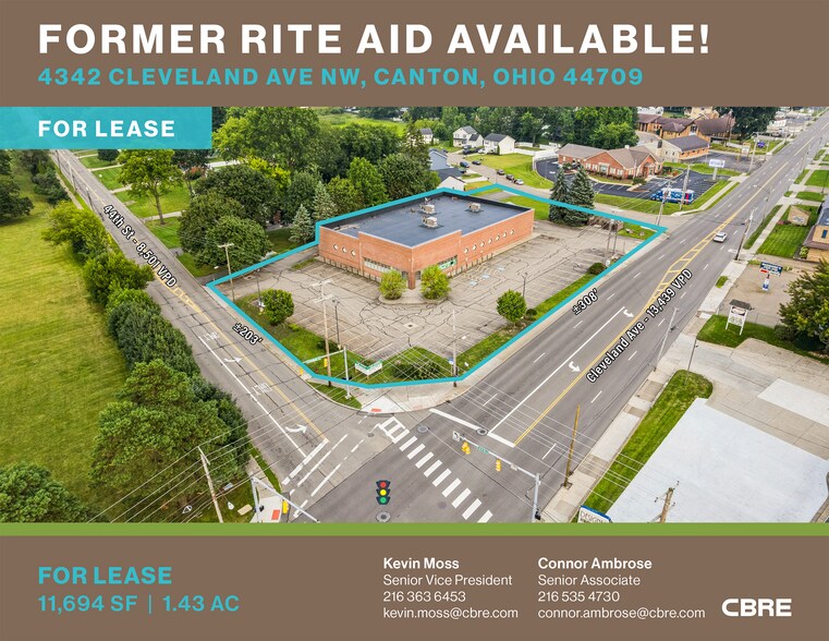 Primary Photo Of 4342 Cleveland Ave NW, Canton Drugstore For Lease