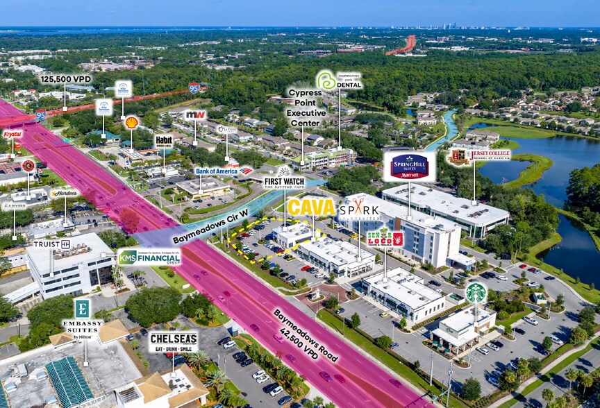More Photos Of 9271 E Baymeadows Rd, Jacksonville Storefront Retail Office For Sale