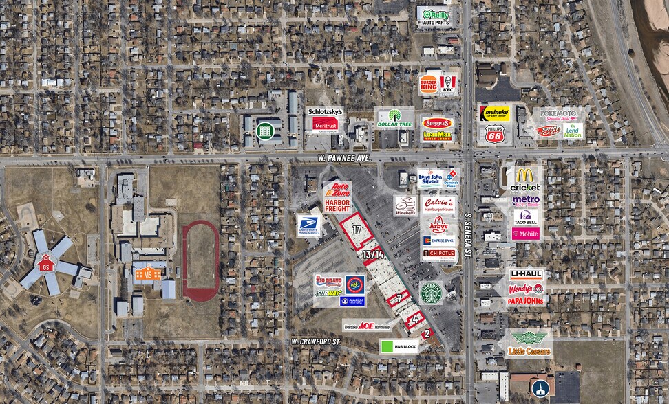 Primary Photo Of 2401-2565 S Seneca St, Wichita Unknown For Lease