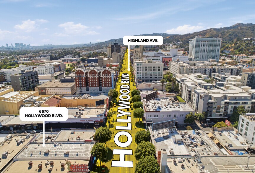 More Photos Of 6670 Hollywood Blvd, Los Angeles Storefront For Lease