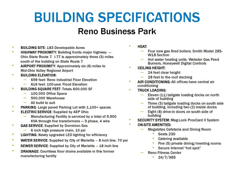 More Photos Of 27811-27841 State Route 7, Marietta Warehouse For Lease