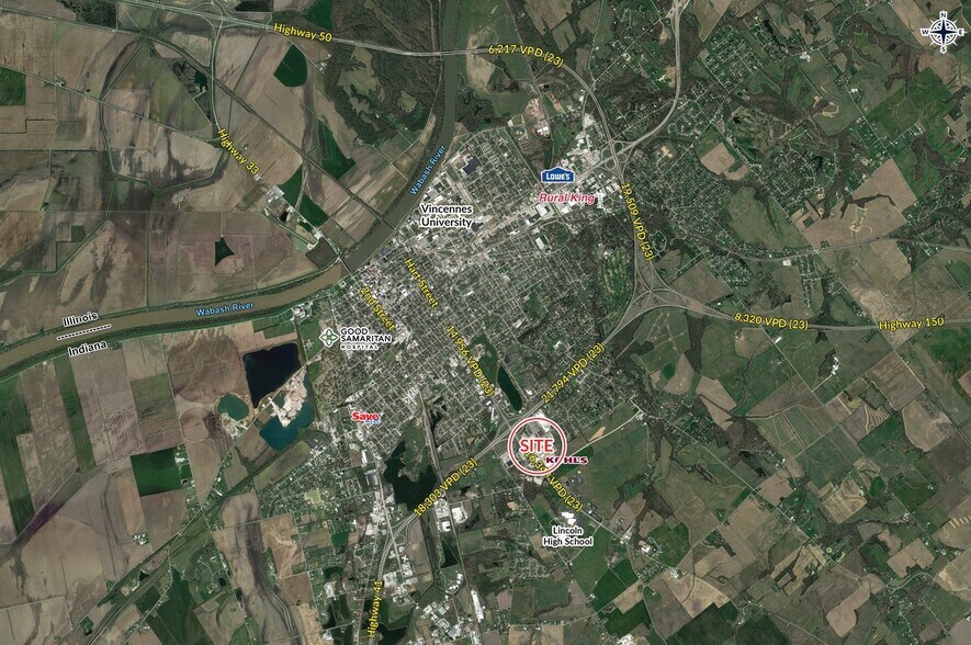 More Photos Of 632 Kimmell Rd, Vincennes Storefront Retail Office For Lease