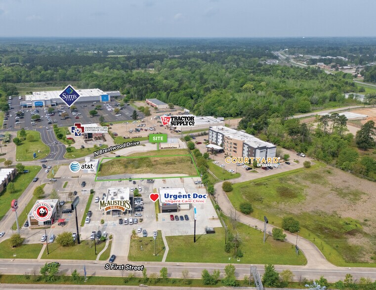 More Photos Of 510 & 514 N Brentwood Drive, Lufkin Land For Sale
