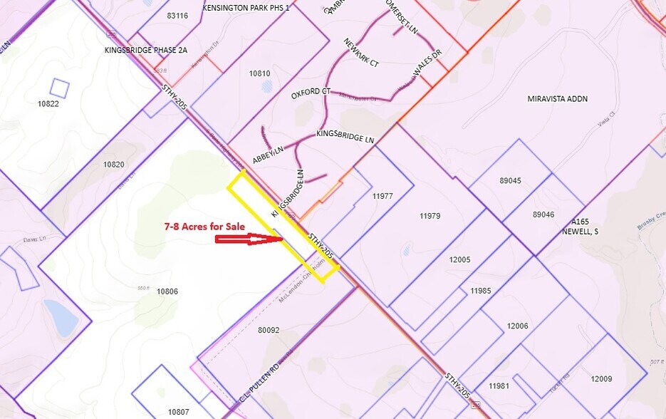 Primary Photo Of 6610 State Highway 205, Rockwall Land For Sale