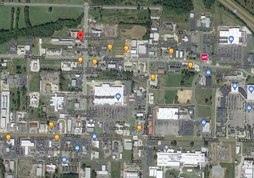 More Photos Of 515 Weir Rd, Russellville Freestanding For Lease