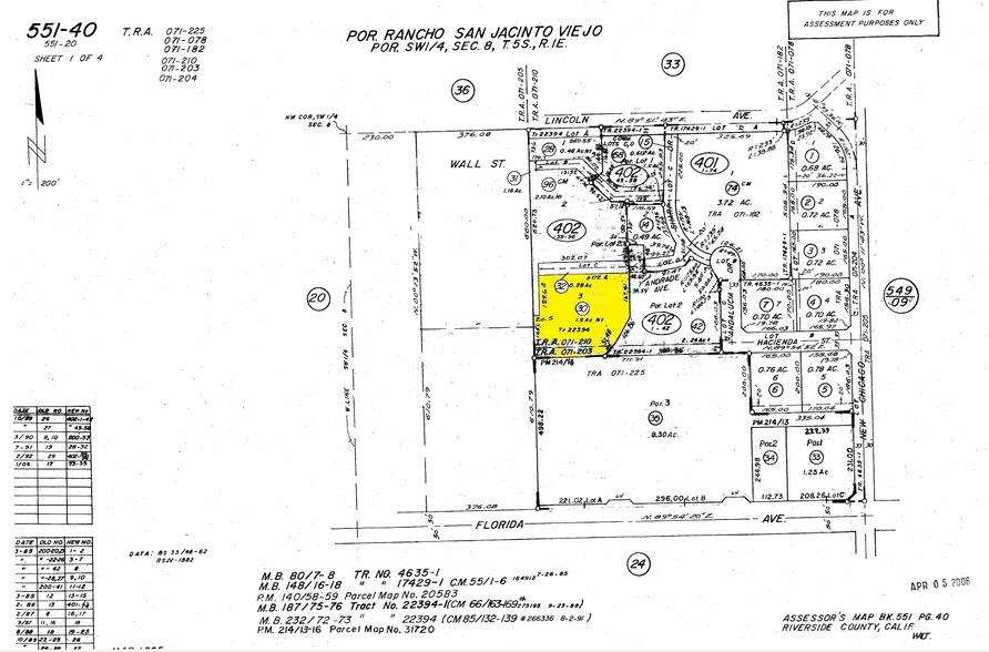 More Photos Of 43125 Andrade Ave, Hemet Land For Sale