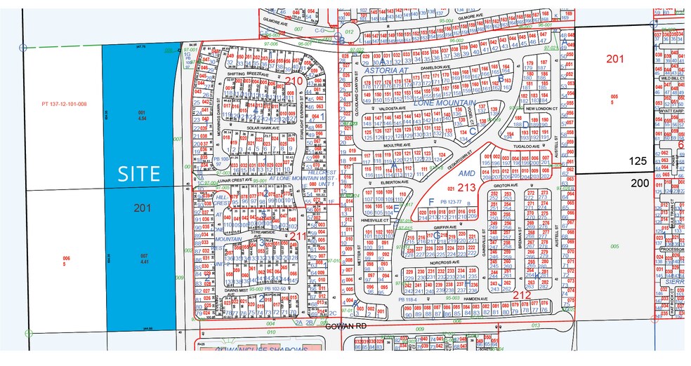 More Photos Of Cliff Shadows @ Gowan, Las Vegas Land For Sale