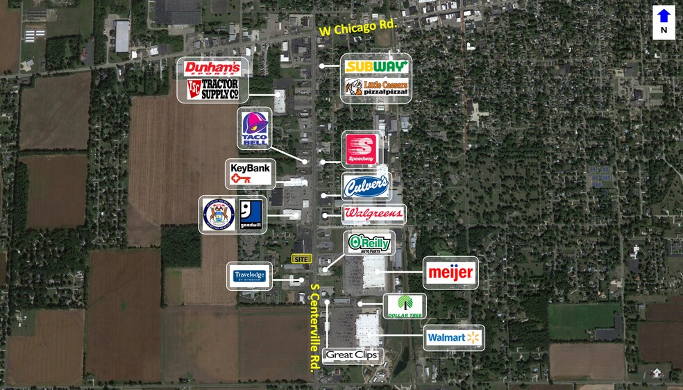 More Photos Of 1139 S Centerville Rd, Sturgis General Retail For Lease