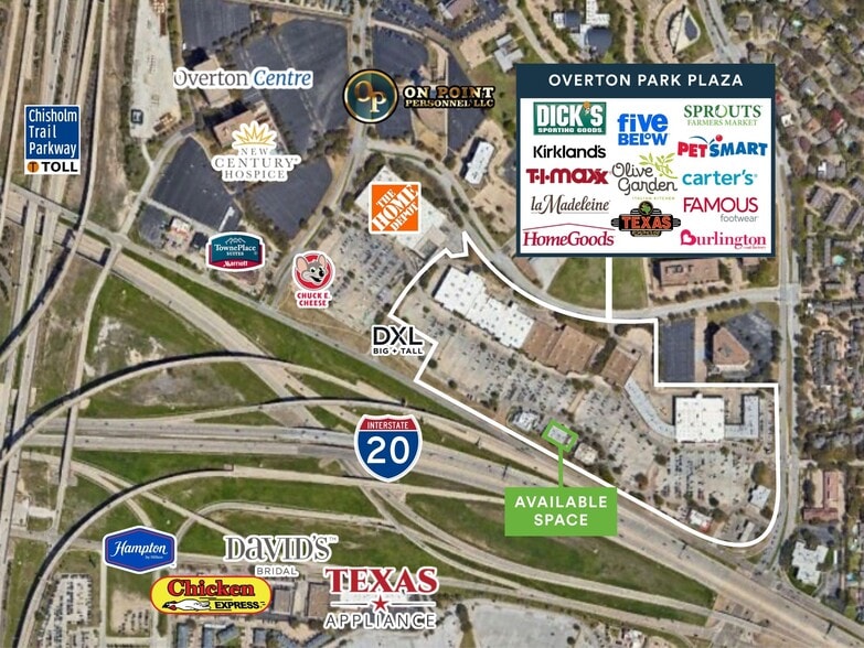 More Photos Of 4710-4714 SW Loop 820, Fort Worth General Retail For Lease
