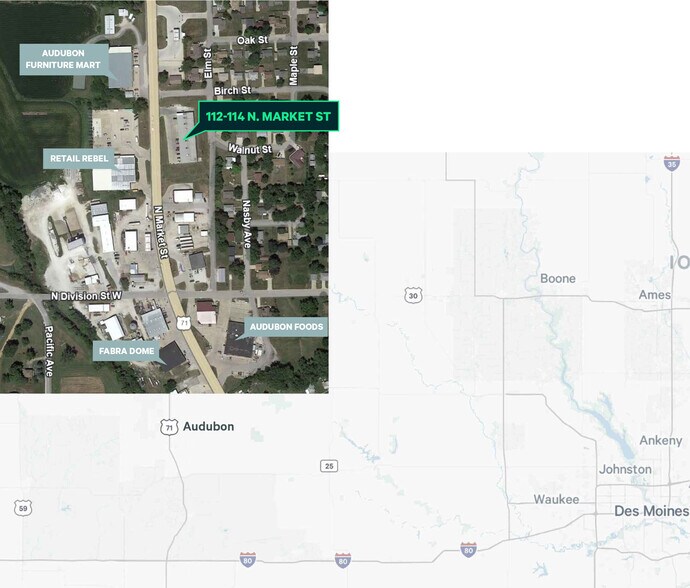 More Photos Of 112-120 N Market St, Audubon General Retail For Sale