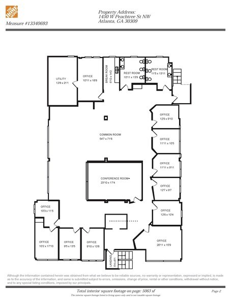 More Photos Of 1450 W Peachtree St NW, Atlanta Office For Sale