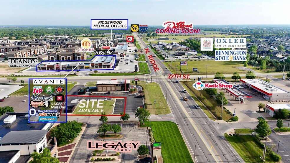 More Photos Of 37th @ Ridge Road, Wichita Land For Lease