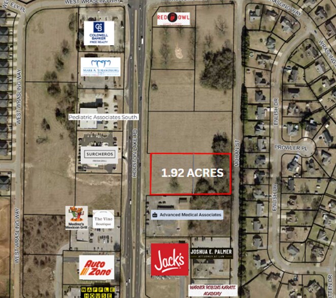 Primary Photo Of 1280 S Houston Lake Rd, Warner Robins Land For Sale