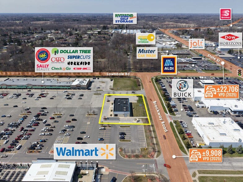 More Photos Of 5901 Brockway Rd, Saginaw Freestanding For Lease