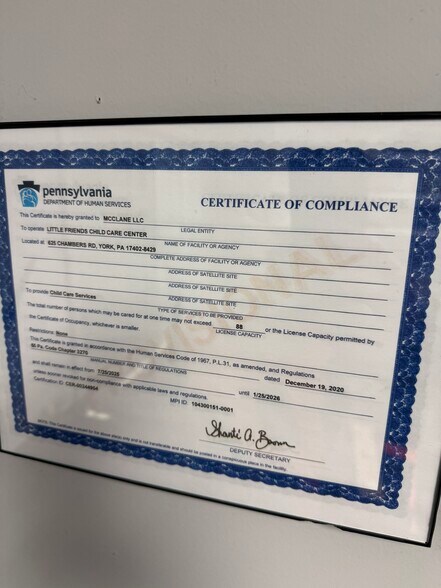 More Photos Of 625 Chambers Rd, York Daycare Center For Lease