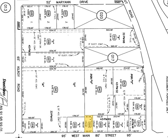 2175 W Main St, Turlock, CA 95380 Land For Sale