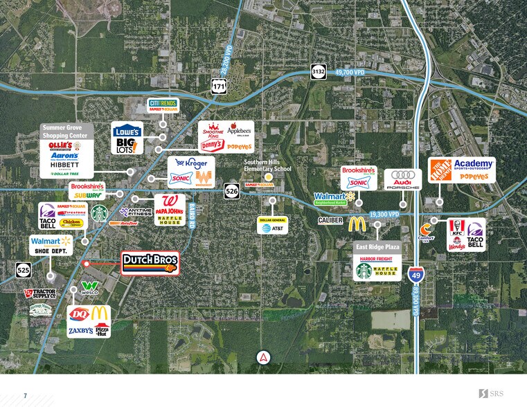 More Photos Of SEQ Mansfield Rd & Baird Rd rd, Shreveport Fast Food For Sale