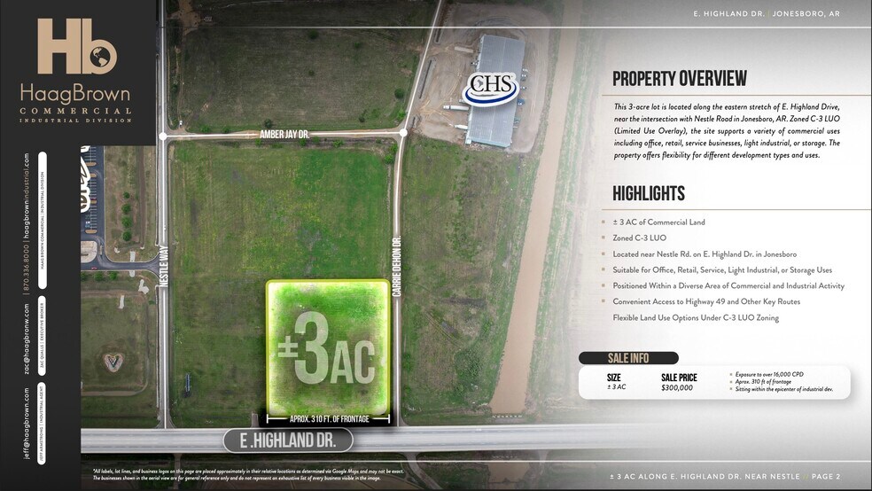 More Photos Of E. Highland dr, Jonesboro Land For Sale