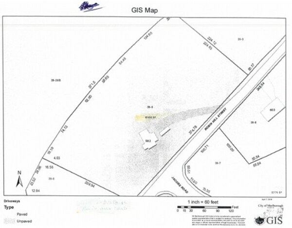 Primary Photo Of 582 Robin Hill St, Marlborough Land For Sale