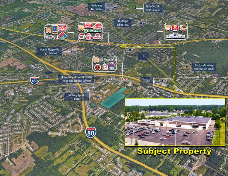 More Photos Of 33725-33799 Center Ridge Rd, North Ridgeville Storefront For Lease