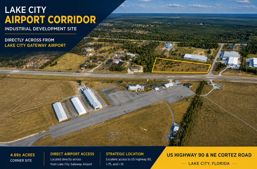 Primary Photo Of E. US Highway 90, Lake City Land For Lease