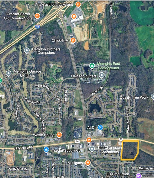 More Photos Of Highway 64 & Walker Rd, Cordova Land For Sale