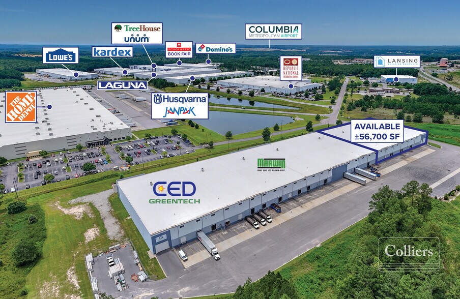 More Photos Of 423 Foster Brothers Dr, West Columbia Warehouse For Lease