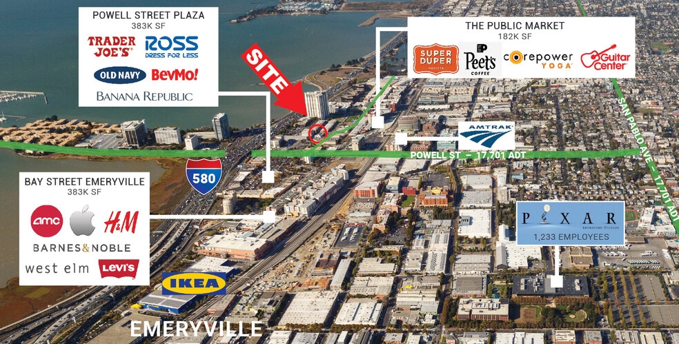 More Photos Of 5895 Christie Ave, Emeryville General Retail For Lease