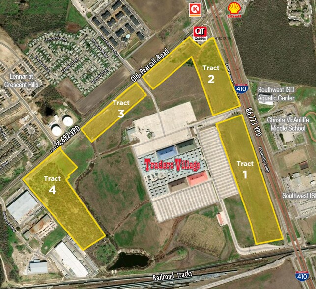 Primary Photo Of Loop 410 @ Old Pearsall Road, San Antonio Land For Sale
