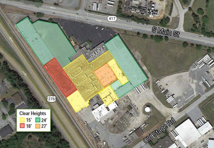 More Photos Of 300 S Main St, Mauldin Warehouse For Lease