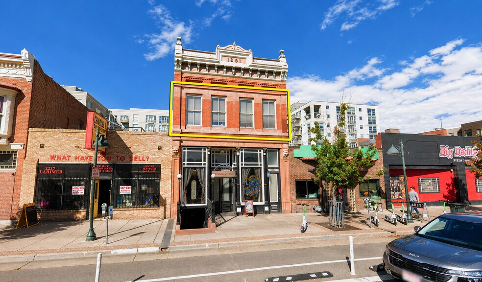 Primary Photo Of 2229-2231 Larimer St, Denver Storefront Retail Office For Lease
