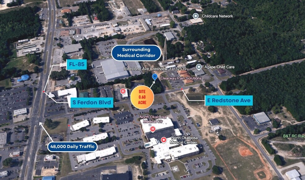 More Photos Of Redstone Avenue, Crestview Land For Sale