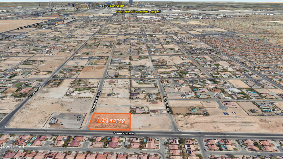 Primary Photo Of East Pebble Road at La Cienega Street Road, Las Vegas Land For Sale