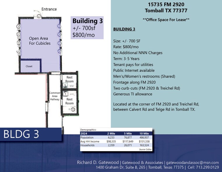 More Photos Of 15735 FM 2920 Rd, Tomball Office For Lease