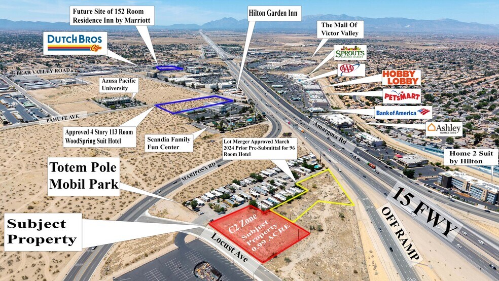 Primary Photo Of Locust Ave & Mariposa rd, Victorville Land For Sale
