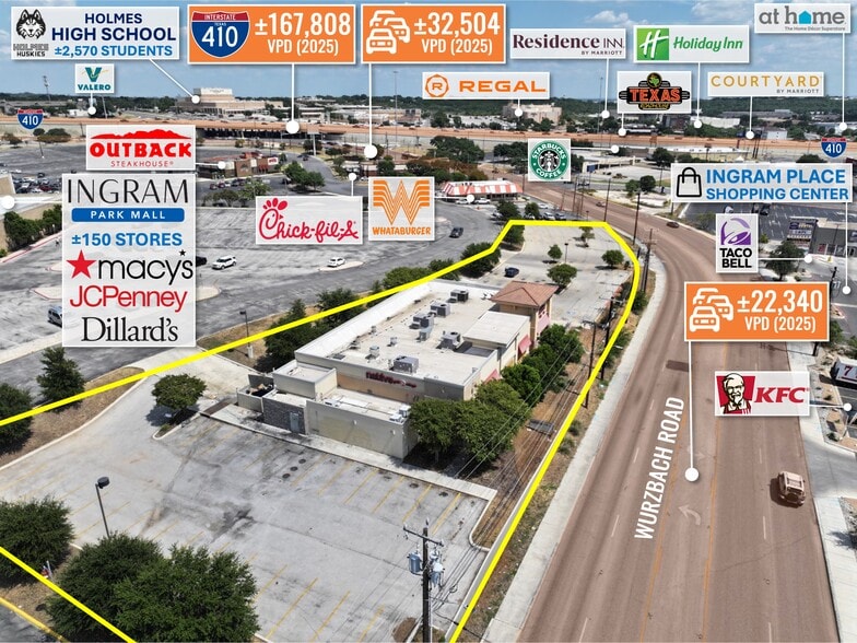 More Photos Of 3238 Wurzbach Rd, San Antonio Restaurant For Lease