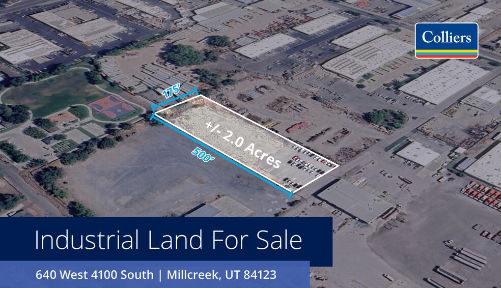Primary Photo Of 640 W 4100 S, Salt Lake City Land For Sale